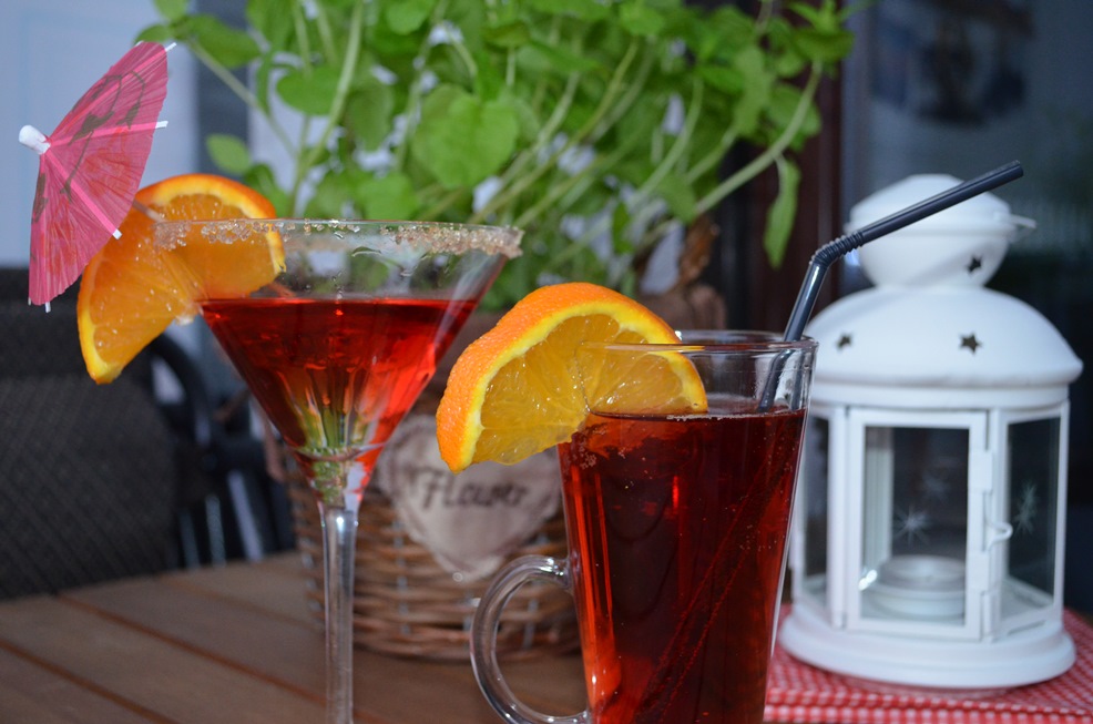Weekendowe drinki: Americano i Różowa Margarita ;)