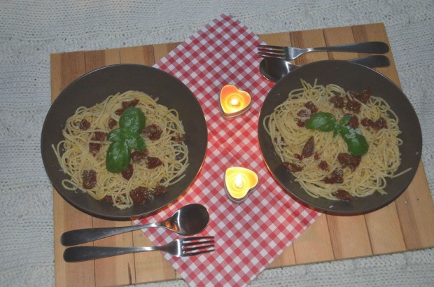 Spaghetti pomodori secchi!